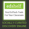EdShelf is a socially-curated discovery engine of websites, mobile apps, desktop programs, and electronic products for teaching and learning.